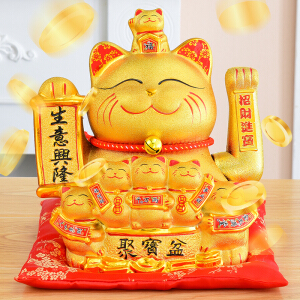 生意兴隆招财猫【11寸22.5cm高】