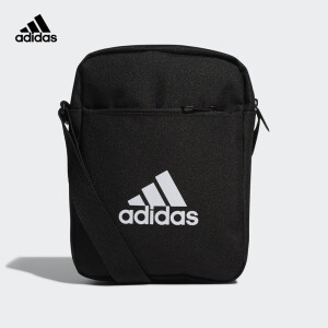 adidas阿迪达斯单肩包男女斜挎包休闲小背包运动收纳跨包潮牌时尚帆布包官网方包正品 ED6877 EC ORG