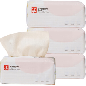 多用棉柔巾100片*4包